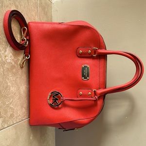 Michael Kors coral bag